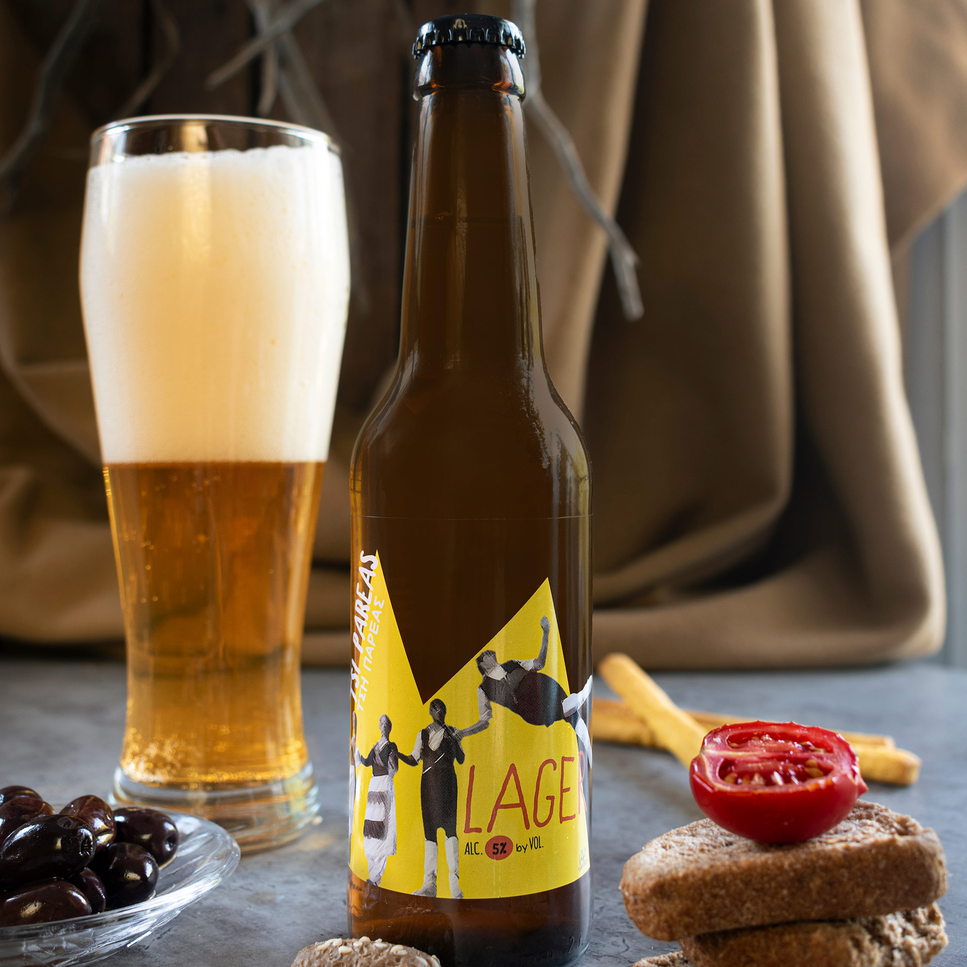 White Mountains Beer, Lager Beer, Greek Beer by Lafkas Brewery