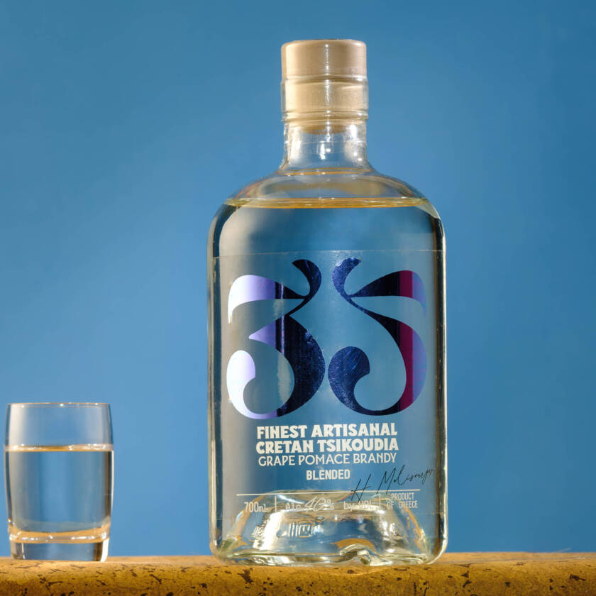 35 Blended Cretan Tsikoudia - Greek Spirit - 35N Cretan Distillery