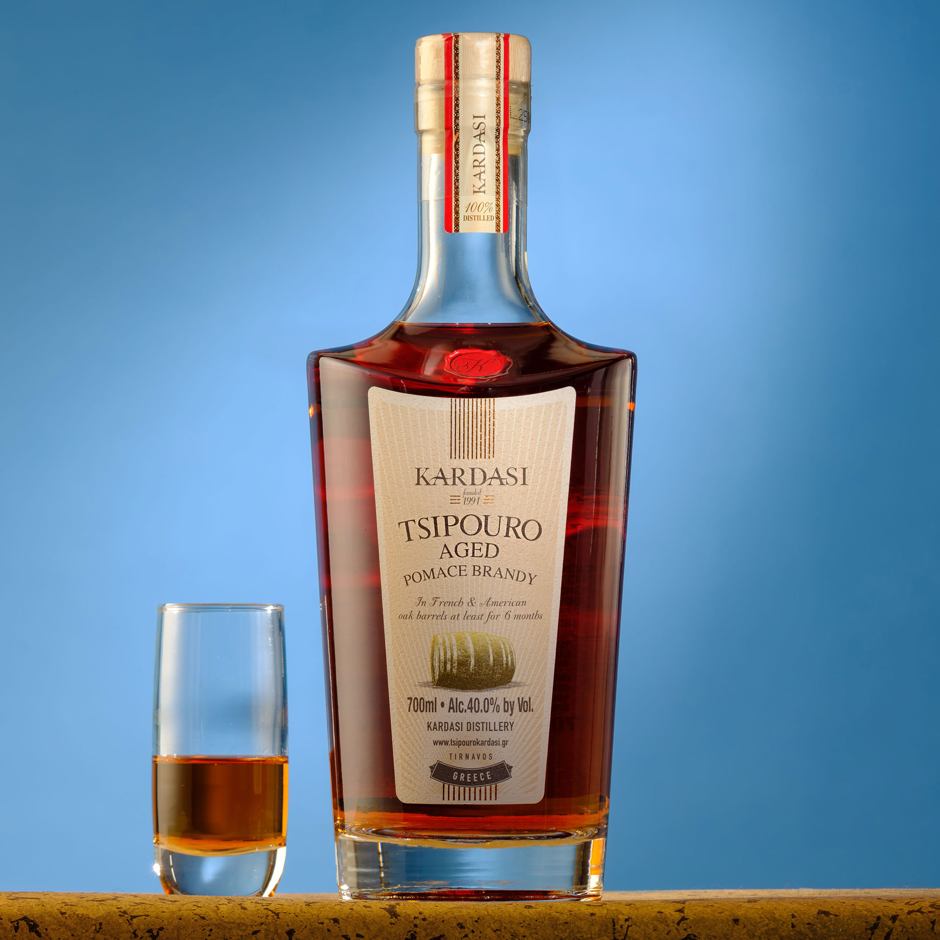 Kardasi Tsipouro Aged