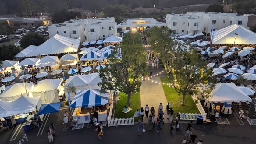 Greek Festival hosted by the Greek Orthodox Church of Saints Constantine and Helen in Cardiff-by-the-Sea, San Diego