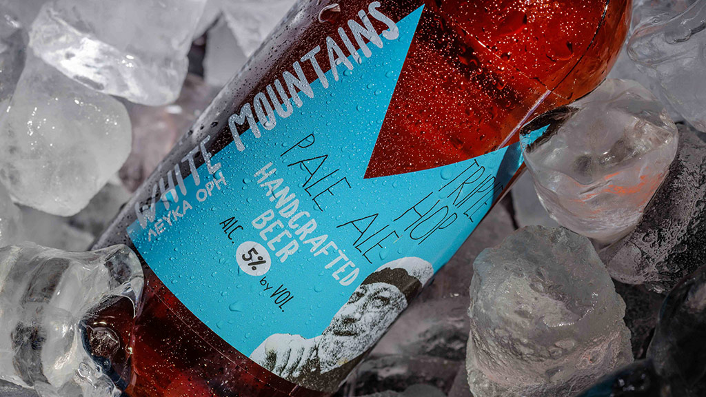 White Mountains Beer, Pale Ale Beer, Greek Beer by Lafkas Brewery