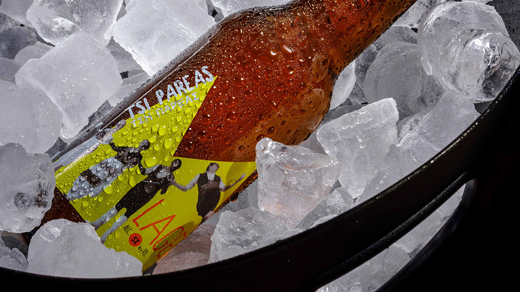 Tsi Pareas Beer, Lager Beer, Greek Beer by Lafkas Brewery