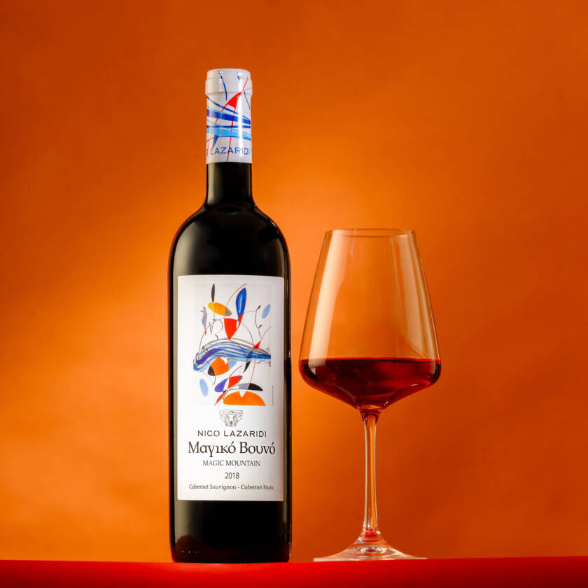 Magic Mountain Red, Greek Red Wine by Nico Lazaridi
