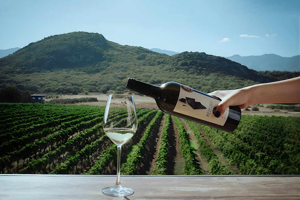 Meteoro Malagouzia Greek White Wine